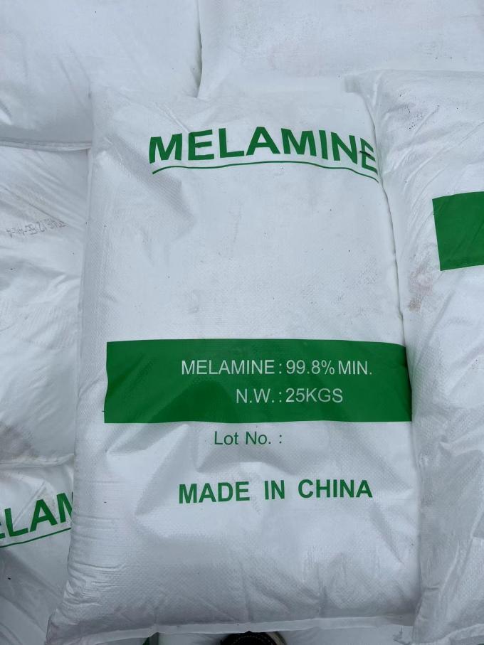 Чистый белый порошок меламина для продукции Диннерваре меламина 0